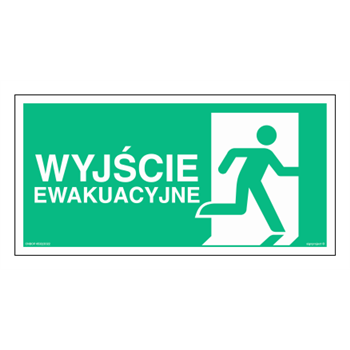 AC129 Wyjście ewakuacyjne w prawo