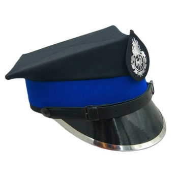 Czapka rogatywka OSP z okutym daszkiem