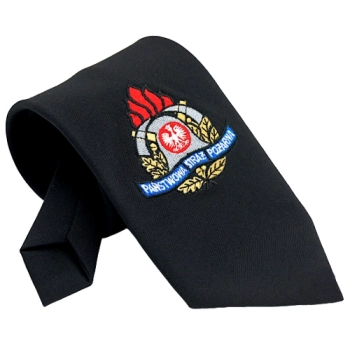 Krawat mundurowy dla PSP z logo