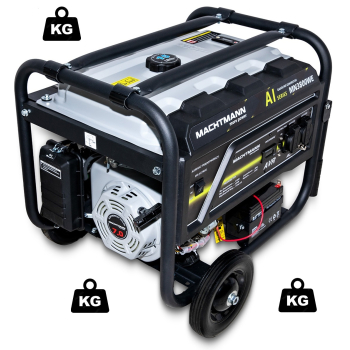 AGREGAT PRĄDOTWÓRCZY GENERATOR BENZYNA 3000W MACHTMANN MN3800W