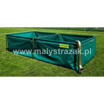 Zbiornik wodny 5000 L ze stelażem (świadectwo CNBOP)