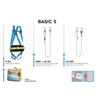 PROTEKT- Zestaw asekuracyjny BASIC5