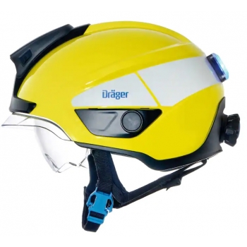 Hełm strażacki Dräger HPS® SafeGuard-czerwony