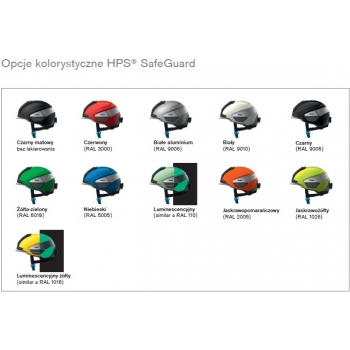 Hełm strażacki Dräger HPS® SafeGuard-czerwony