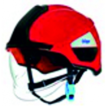 Hełm strażacki Dräger HPS® SafeGuard-czerwony