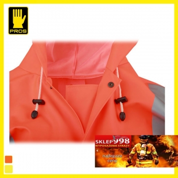 Kurtka wodoochronna ostrzegawcza 3/4 - 3 poziom widzialności- model 1101R