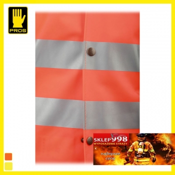 Kurtka wodoochronna ostrzegawcza 3/4 - 3 poziom widzialności- model 1101R