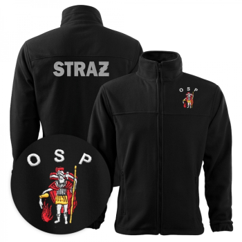 Polar strażacki  z haftowanym FLORIAN