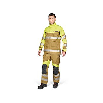 Ubranie lekkie GAROS G10 TR Rosenbauer złoto/żółte