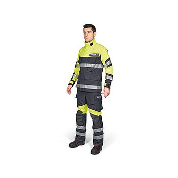 Ubranie lekkie GAROS G10 TR Rosenbauer granatowo/żółte