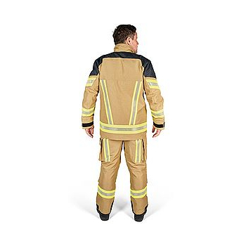 UBRANIE BOJOWE GAROS G30 - GRANATOWO/ZŁOTY NOMEX NXT® + NAPISY