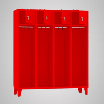 Jednostanowiskowa szafa strażacka STR400/1