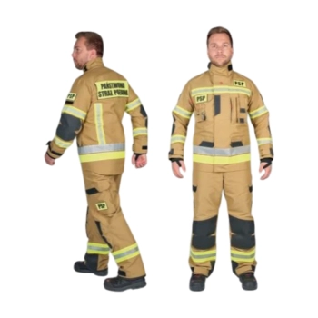 Ubranie bojowe lekkie Rosenbauer 2 cz. FIRE MAX SF LIGHT – piaskowy NOMEX® NXT (CNBOP)
