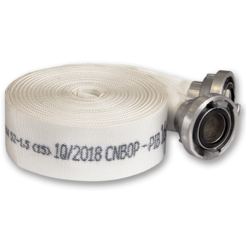 Wąż pożarniczy tłoczny typ HV-25-15- do hydrantów z wkładką PCV. Średnica φ 25 długość 15