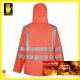 Kurtka wodoochronna ostrzegawcza 3/4 - 3 poziom widzialności- model 1101R
